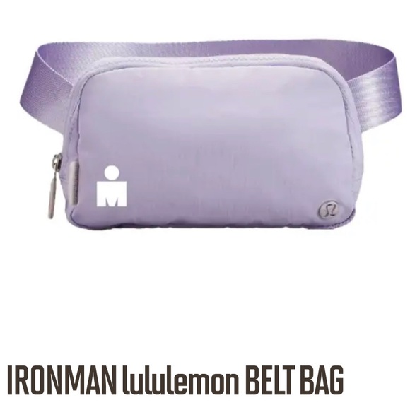 lululemon athletica Handbags - Ironman x Lululemon Belt Bag Lavender